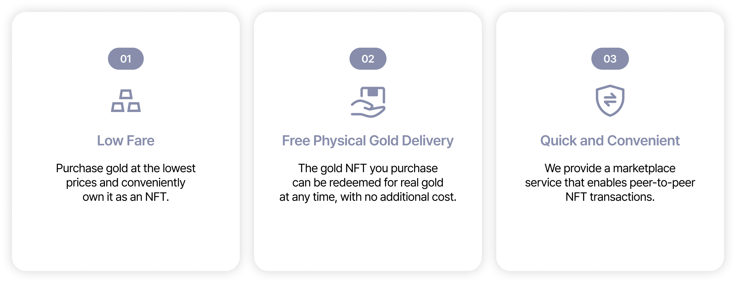 Key features of the the OmniOne NFT platform